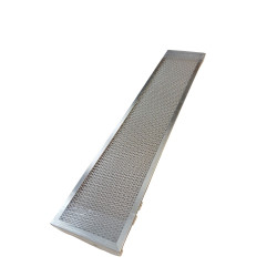 Metall-Fettfilter flach 1000x200x20mm für Gastro