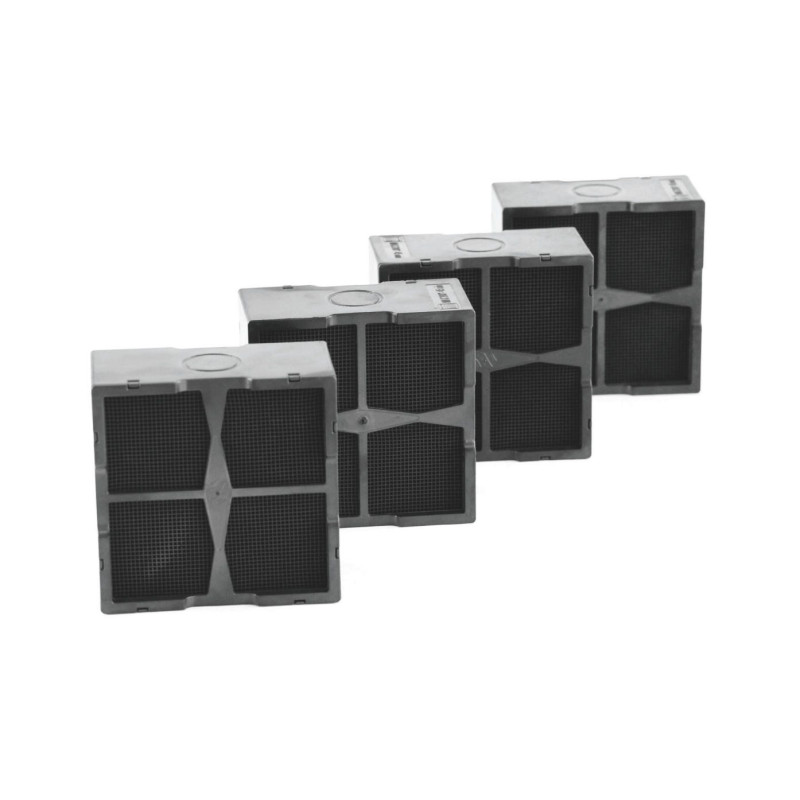 WESCO WKA Piana - Aktivkohlefilter 101x101x51mm, Set à 4 Stück
