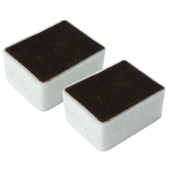 2er-Set Keramikwabenfilter passend für Geberit DuoFresh-Schublade 243.970.00.1