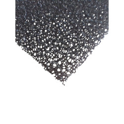 Filtermatte aus PPI Polyurethan (PUR). 20 Poren pro Inch. 5mm dick