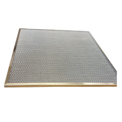 Metall-Fettfilter flach 740 x 700 x 20 mm