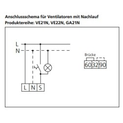 Austauschventilator für CESO 2100 Bad-Ventilator