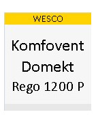 Komfovent Domekt Rego 1200 P