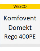 Ersatzfilter für die WESCO Komfovent Domekt Rego 400 PE Komfortlüftung