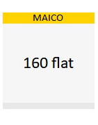 MAICO 160 flat