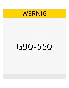 Ersatzfilter Wernig Komfortlüftung G90-550